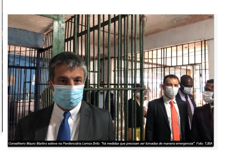 CNJ acompanha medidas para enfrentamento da crise no sistema penitenciário baiano