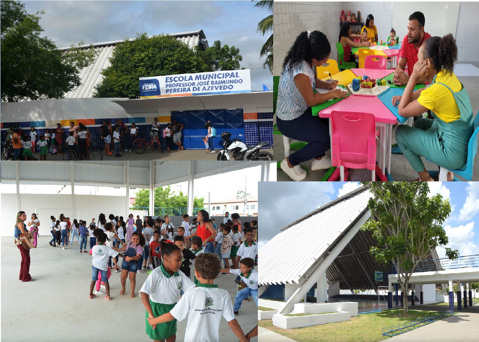 Inauguração da maior escola da rede municipal marca início do ano letivo