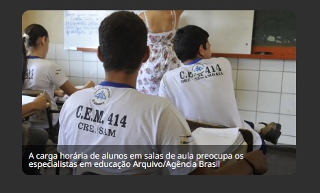 Nova proposta do ensino médio preocupa professores e especialistas na área da educação